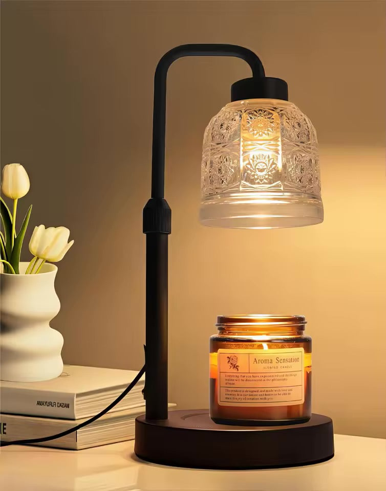 Flameless candle heat lamp
